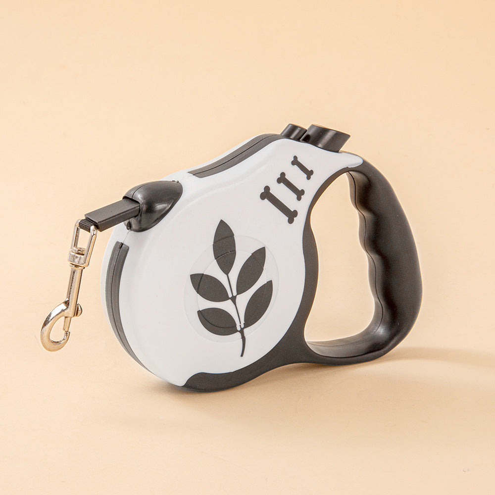 Retractable dog lead with bone print housing, product image 77