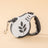Retractable dog lead with bone print housing, product image 77