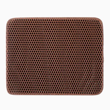 EVA Cat Litter Mat with Honeycomb Trapping Layer, Portable
