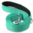 Double-sided reflective nylon dog lead in 4 colour options