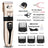 Pet Hair Clipper Set with 4 Limit Combs, Rechargeable Dual Voltage