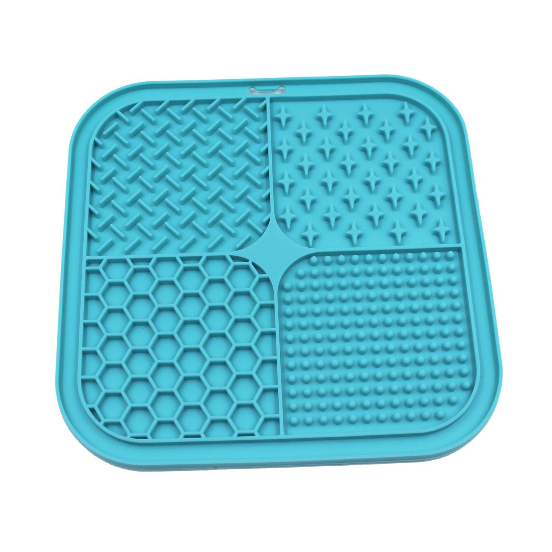 Suction cup silicone licking mat for dogs and cats, slow feeder - view 5
