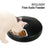 5-Compartment Rotating Automatic Pet Feeder with 24-Hour Timer and USB Power
