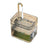 Automatic Cat Water Fountain with Silent Pump, 6 Filter Boxes and Multiple Power Options