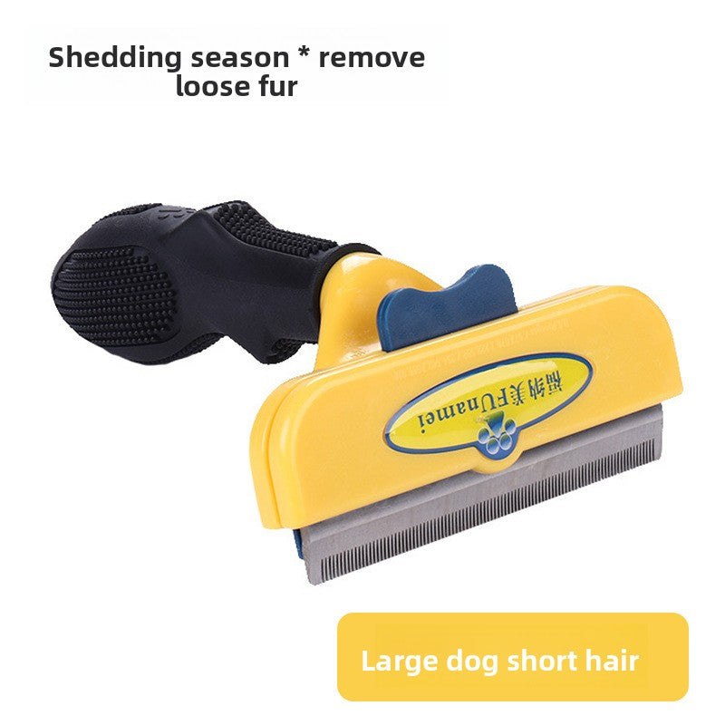 Deshedding Brush for Dogs and Cats, Short and Long Hair Coats