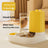 Cat Gravity Feeder with Sliding Cat-Ear Lid, Cylinder and Dual Compartment Styles