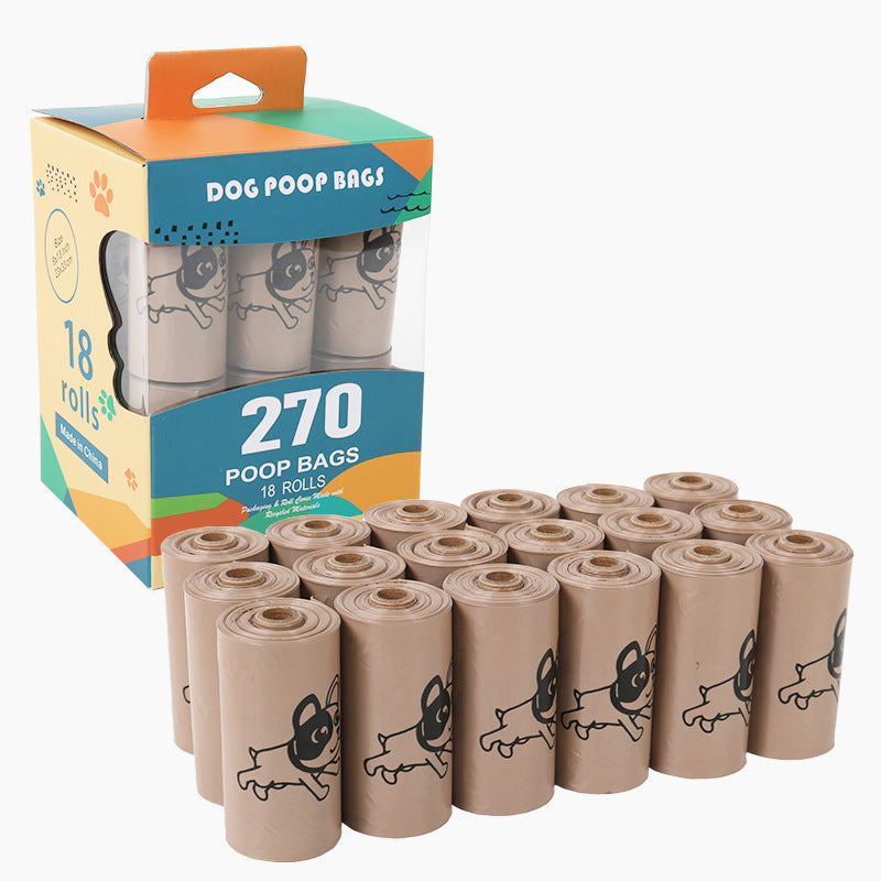 Biodegradable Cat Poop Collection Bags on Rolls, Thick