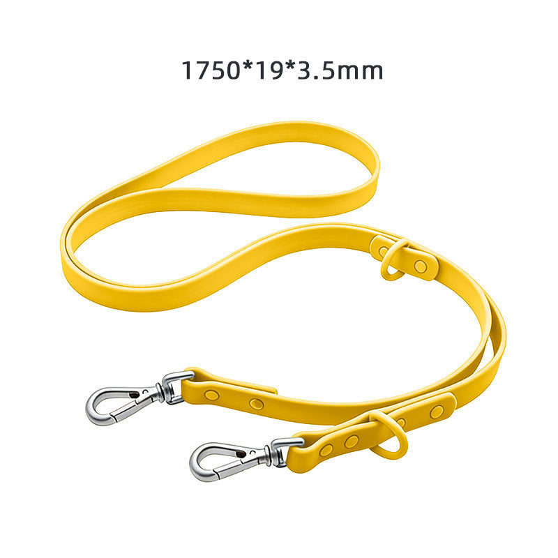Personalised silicone pet collar with letters, 4 sizes available