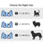 Anti-Scratch Grooming Hammock for Dogs and Cats, Adjustable Sling