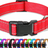 Adjustable polyester collar for dogs and cats in 10 colour options