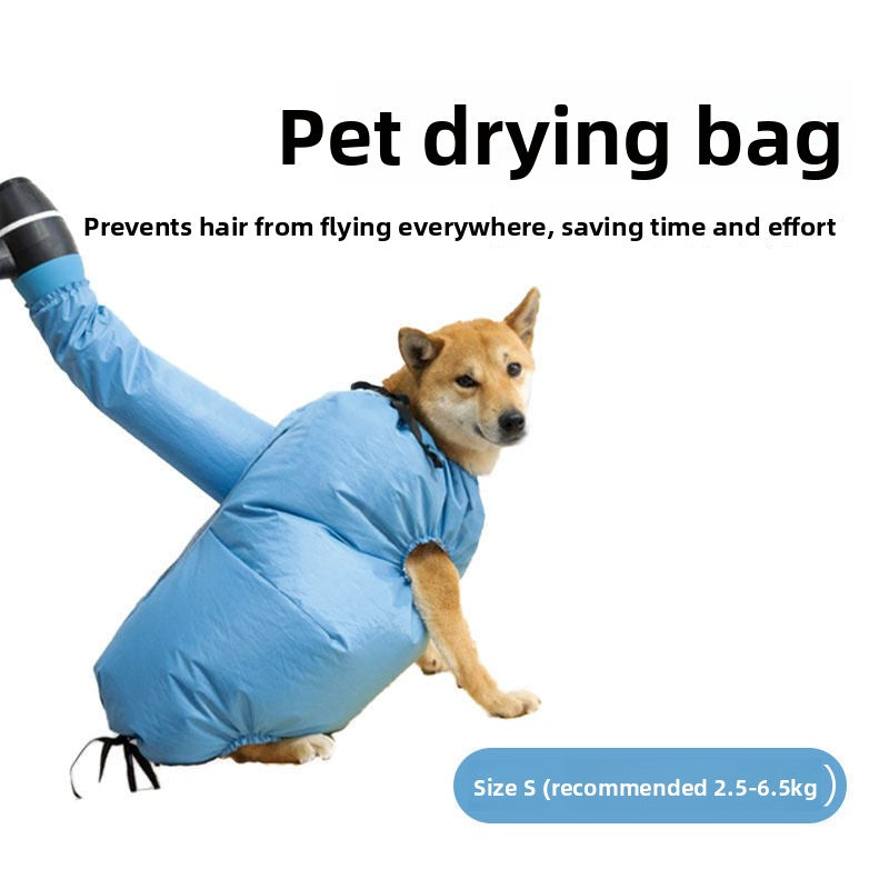 Quick Dry Pet Drying Bag for Dogs and Cats, Oxford Cloth Sack