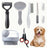 Double-Sided Dog Grooming Comb for Detangling and Loose Fur