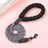 Strong nylon dog walking lead, close-up detail view