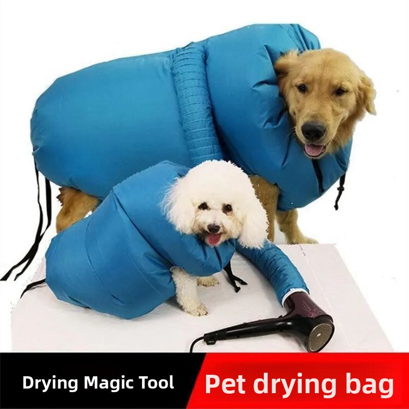 Quick Dry Pet Drying Bag for Dogs and Cats, Oxford Cloth Sack