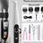Rechargeable Pet Hair and Paw Trimmer with Dual LCD Display