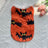Lightweight Christmas dog vest in breathable polyester in White Pumpkin, in a home setting
