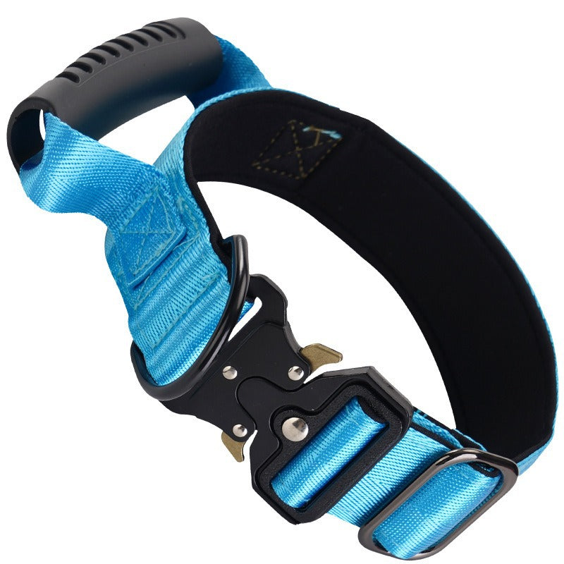 Adjustable nylon dog collar, 3 sizes available from Pet Royale UK