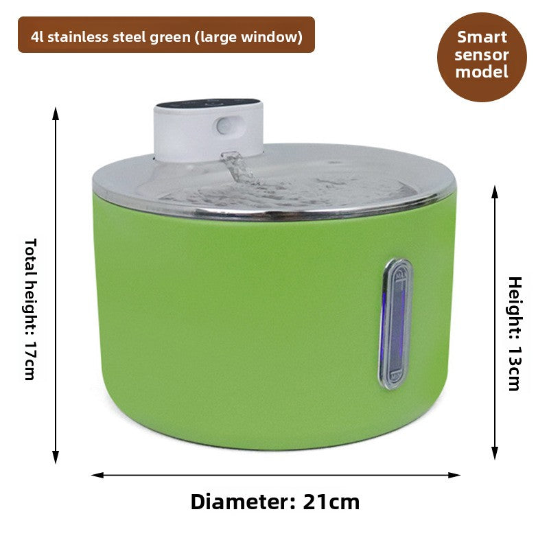 Automatic Stainless Steel Pet Water Dispenser