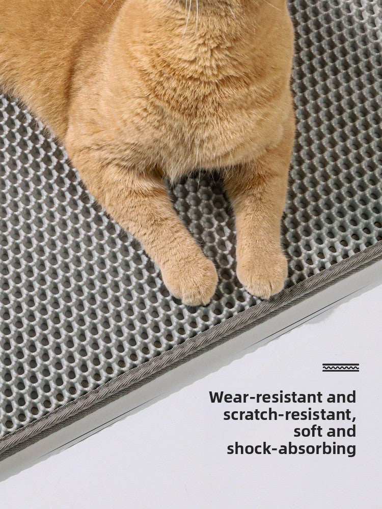 Anti-Slip Double Layer Cat Litter Control Mat