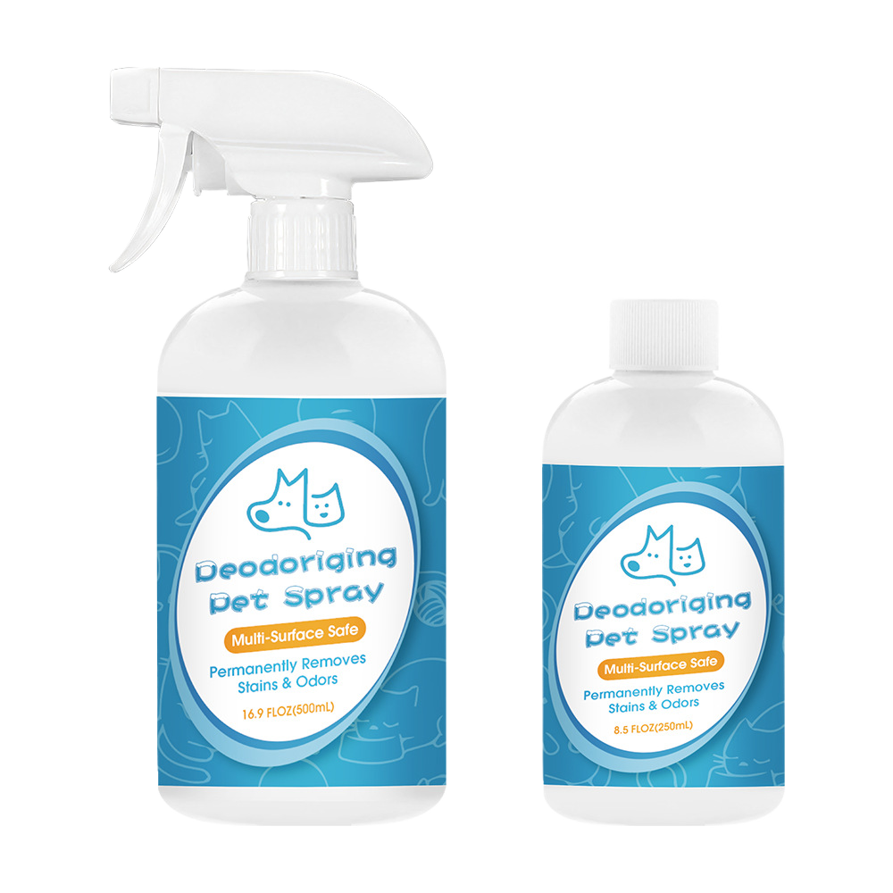 Enzyme Pet Odour Remover Spray for Bedding, Carpets and Sofas