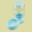 Automatic Gravity Pet Water and Food Feeder 3.8L with Anti-Spill Design