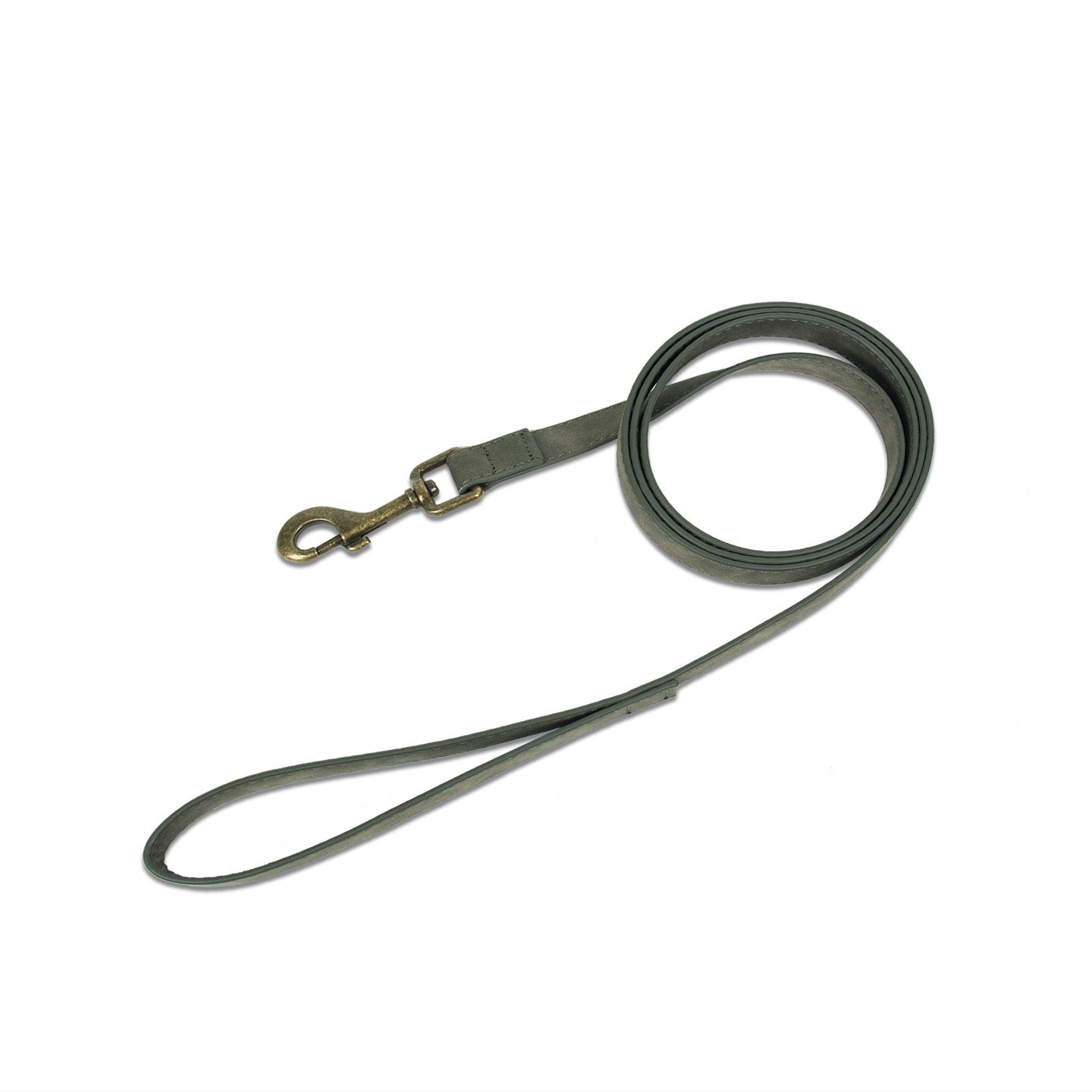 Retro PU leather dog collar and lead, 3 sizes available