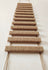 Cat climbing ladder and bridge with sisal steps, further angle view