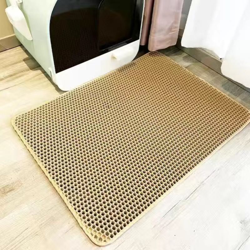 Double-layer EVA cat litter mat trapping litter, photo 54 of 77