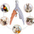 LED Pet Nail Clipper with Rubber Non-Slip Handle