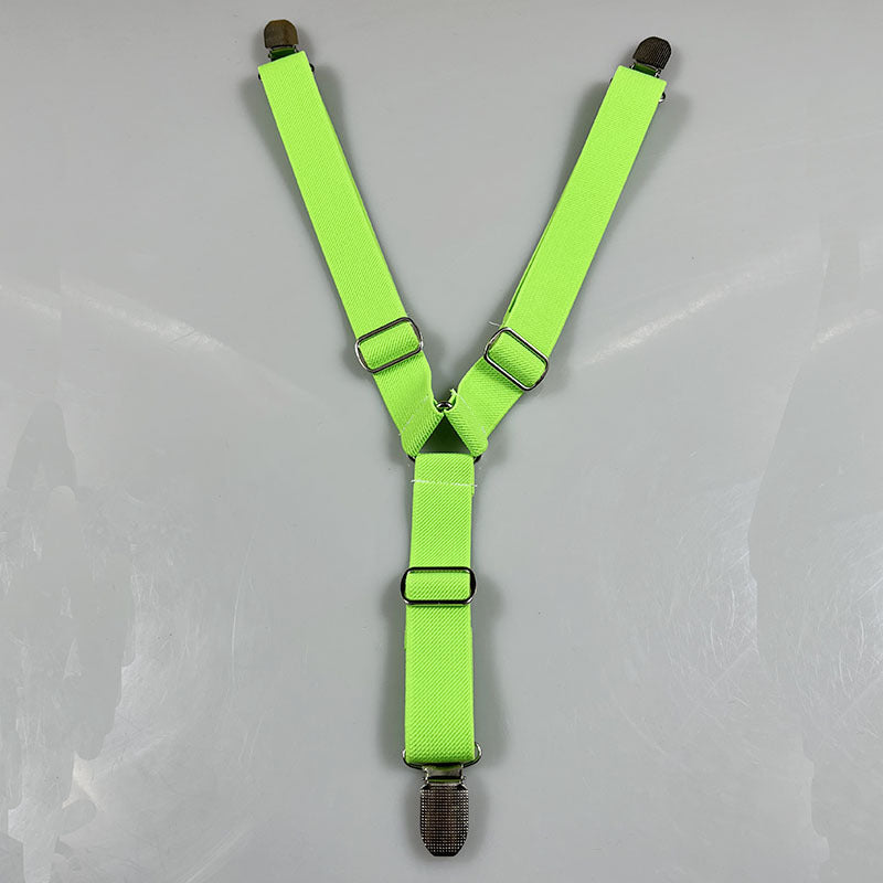 Adjustable elastic dog diaper suspender strap in plaid pattern, view 92