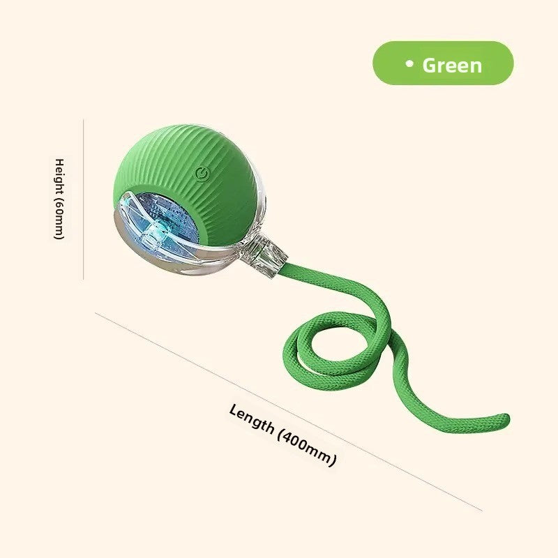 Electric Interactive Dog Toy with Obstacle Avoidance, 3 Speeds