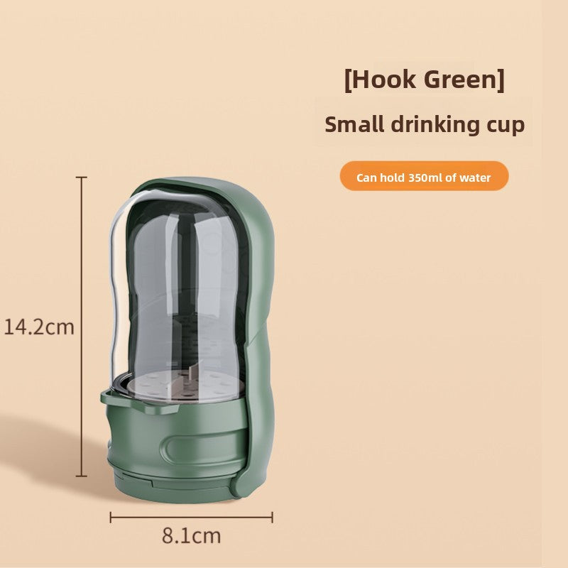 Foldable Leakproof Pet Water and Food Cup in 350ml and 500ml for Travel and Outdoors