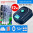 Quiet two outlet aquarium air pump with air stones and tubing, view 14