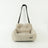 Square plush pet bed with removable cushion, detail and texture view