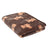 Coral fleece pet blanket with print in Brown Bear, size 52 x 76cm