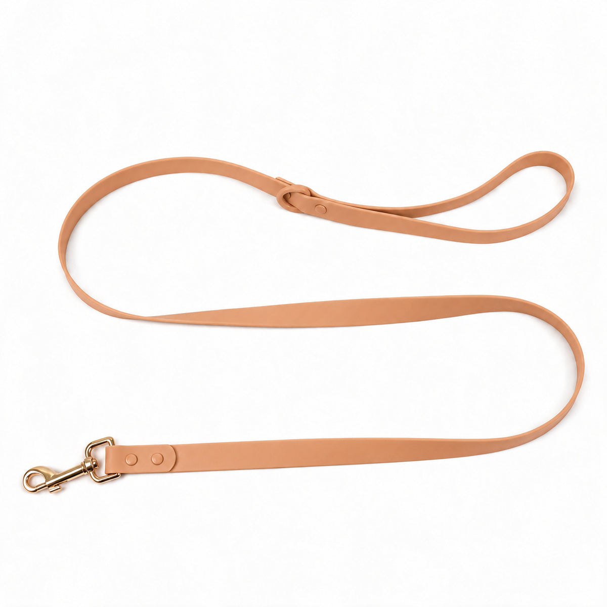 Waterproof PVC dog lead in bright colours, ideal for everyday use