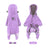 Four leg dog raincoat with lead hole, available in 6 colours, image 24