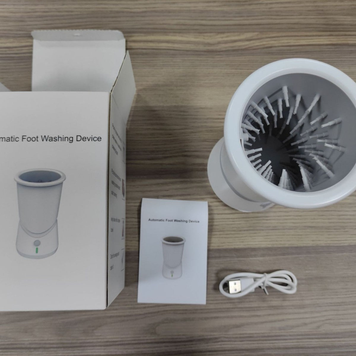 Electric Paw Cleaner for Dogs and Cats with Silicone Bristles