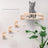 Wall-mounted pine cat climbing shelves with bed, photo 5 of 8