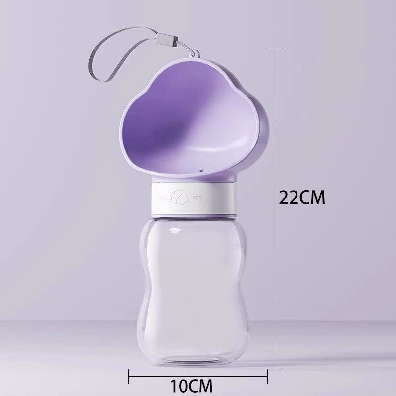 Portable water dispenser for puppies