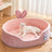 Sponge Kennel Sofa Bed with Blanket Option, Washable Lounger