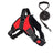 Reflective vest dog harness with lead, 5 sizes available