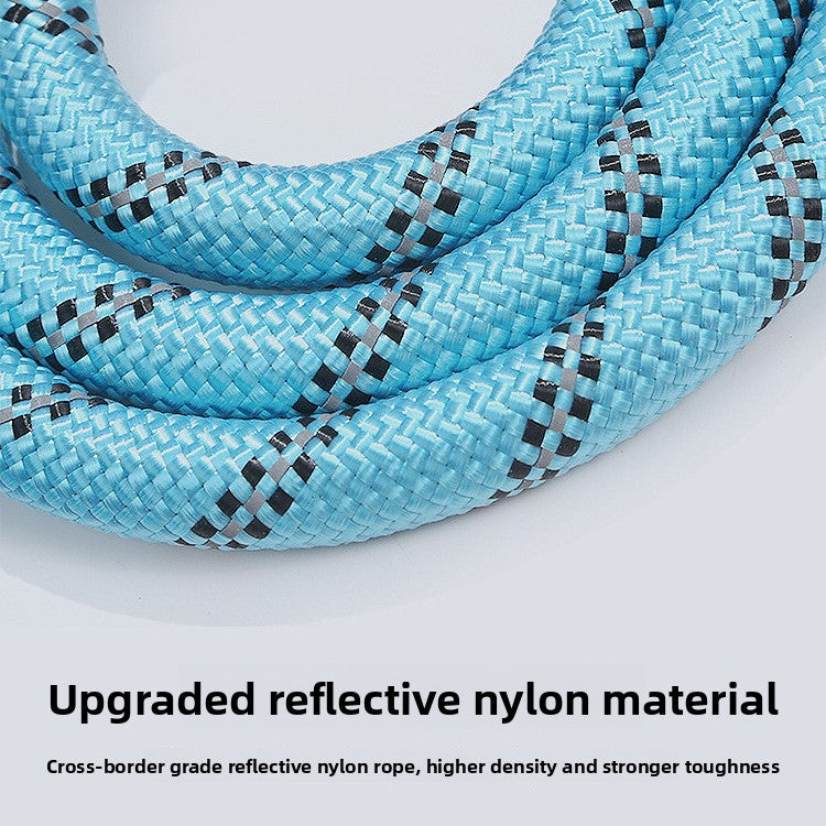 Everyday dog leads in eight bright colours with reflective thread