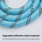 Everyday dog leads in eight bright colours with reflective thread