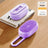 Compact Rechargeable Steam Massage Comb for Dogs and Cats