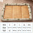 Rattan cooling mat with cute pattern for cats and small dogs, photo 23