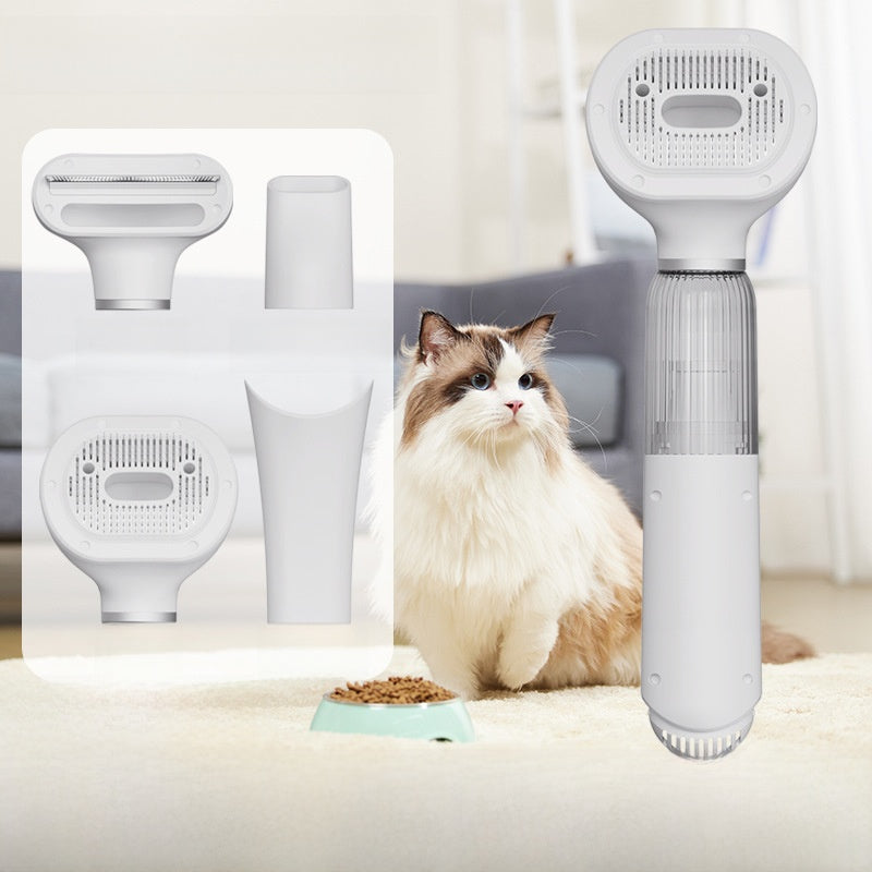 Cordless Pet Hair Vacuum and Grooming Kit, 40W Handheld Vacuum