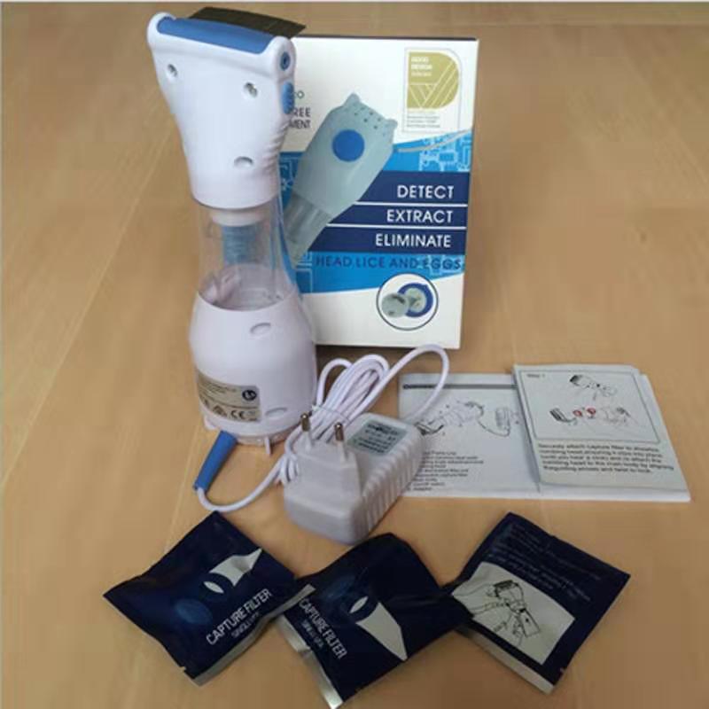 Electric Flea and Lice Remover with Suction Fan, UK Plug Option