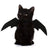 Halloween felt bat wings for dogs and cats in Purple Wings Medium, material detail