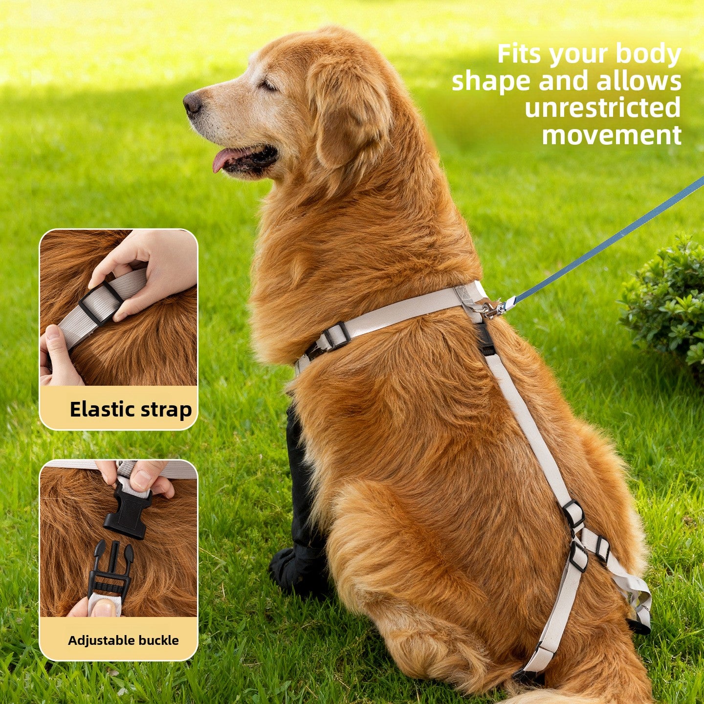Adjustable waterproof dog shoes, available in 2 colours, sizes Extra Small to 2XL, image 1